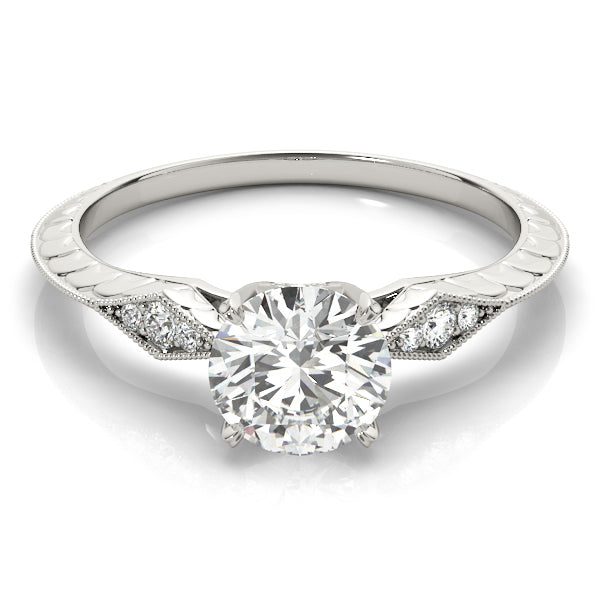Round Diamond Engagement Ring · 0.83 ct tw