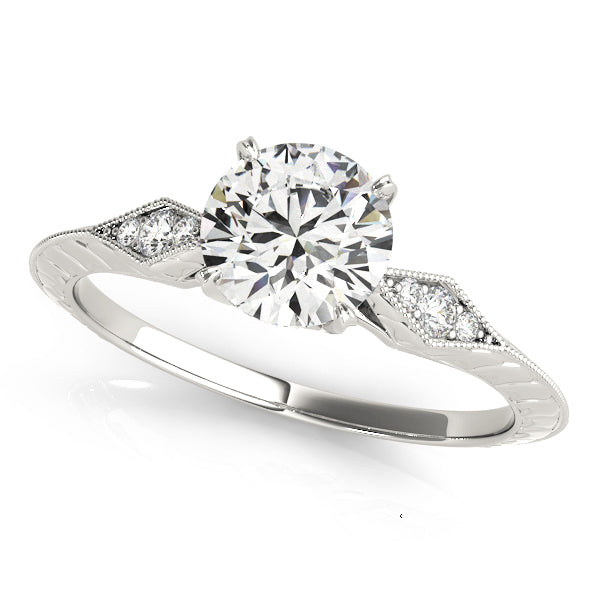 Round Diamond Engagement Ring · 0.83 ct tw