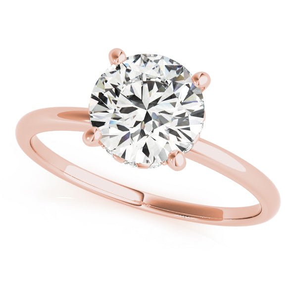 Round Diamond Engagement Ring · 0.55 ct tw