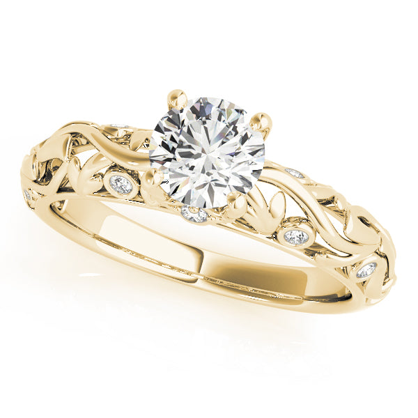 Round Diamond Engagement Ring · 0.68 ct tw