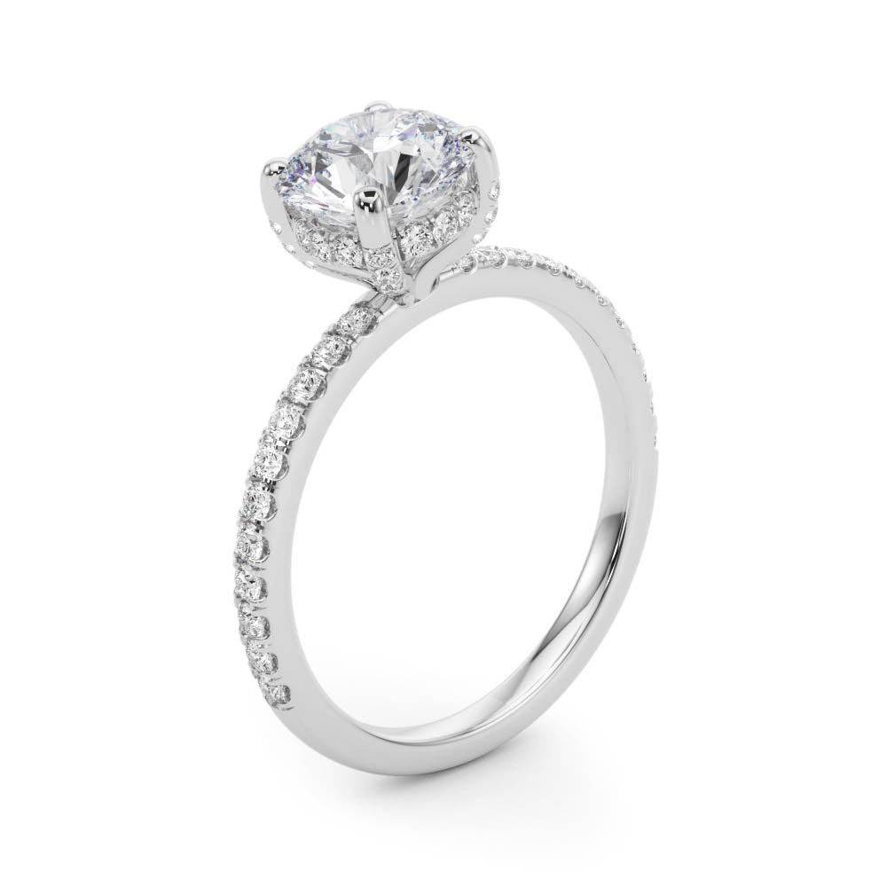 Round Diamond Engagement Ring · 1.26 ct tw