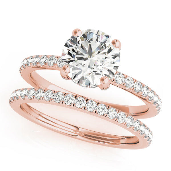 Round Diamond Engagement Ring · 0.74 ct tw