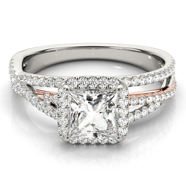 Square Diamond Engagement Ring · 1.13 ct tw