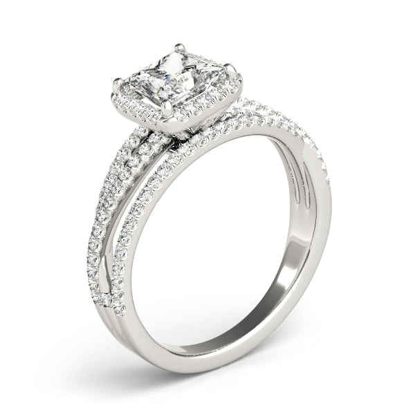 Square Diamond Engagement Ring · 2.02 ct tw