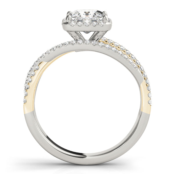 Square Diamond Engagement Ring · 1.13 ct tw