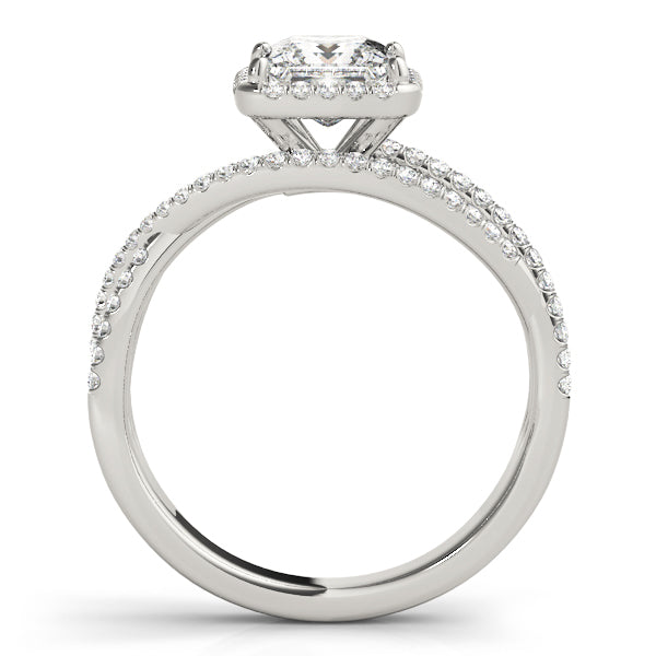 Square Diamond Engagement Ring · 1.13 ct tw