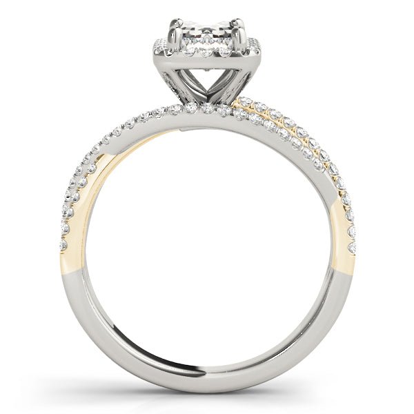 Emerald Diamond Engagement Ring · 1.38 ct tw