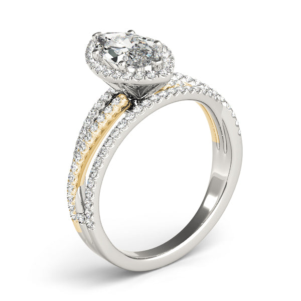 Marquise Diamond Engagement Ring · 0.45 ct tw