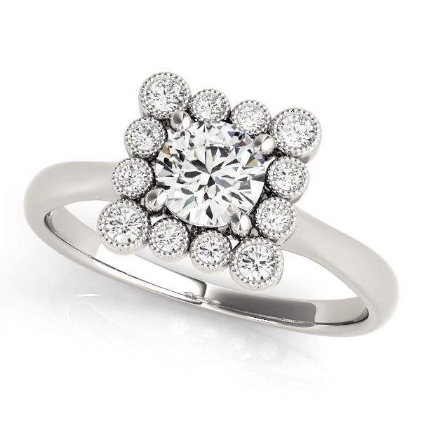 Round Diamond Engagement Ring · 0.61 ct tw