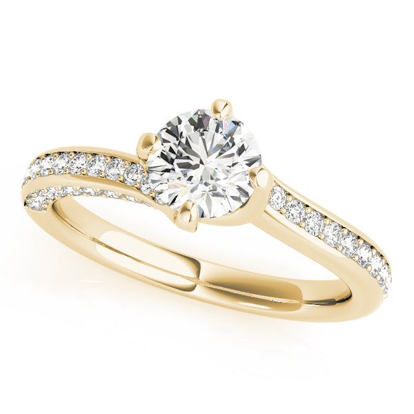 Round Diamond Engagement Ring · 1.01 ct tw