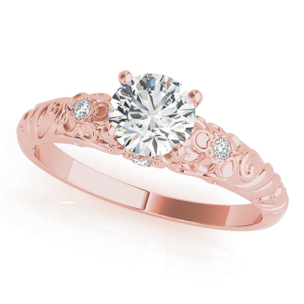 Round Diamond Engagement Ring · 0.52 ct tw