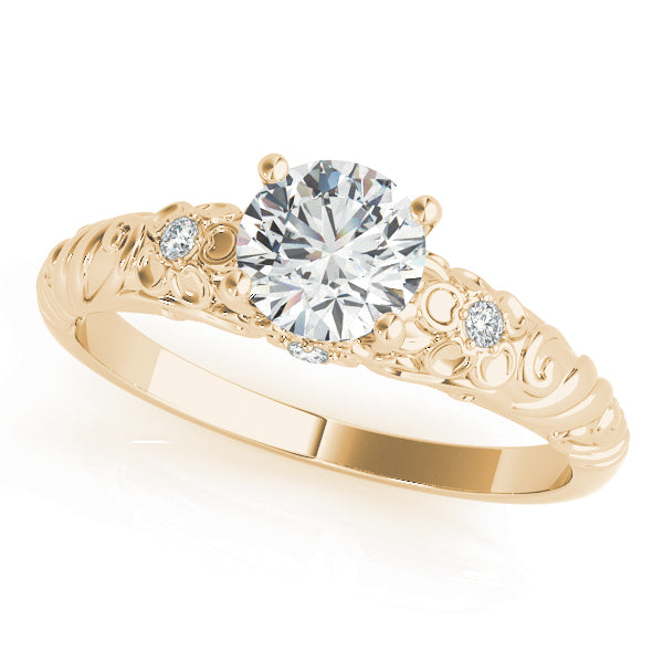Round Diamond Engagement Ring · 0.52 ct tw