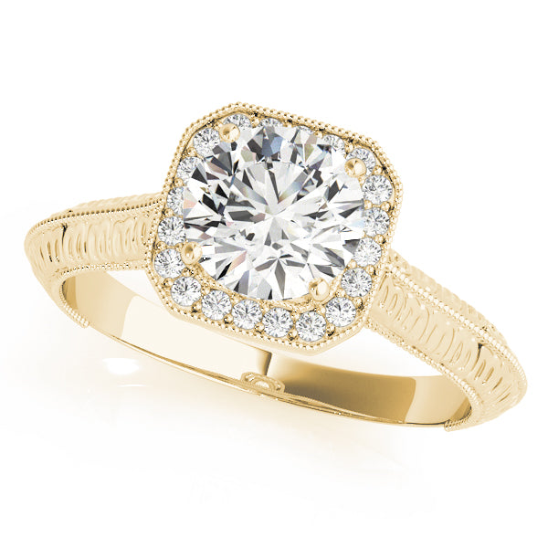 Round Diamond Engagement Ring · 1.10 ct tw