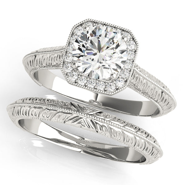 Round Diamond Engagement Ring · 1.10 ct tw