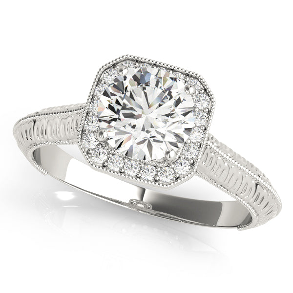 Round Diamond Engagement Ring · 1.10 ct tw