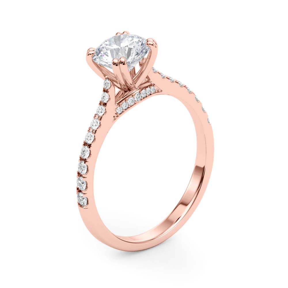 Round Diamond Engagement Ring · 1.20 ct tw