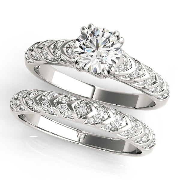 Round Diamond Engagement Ring · 0.93 ct tw