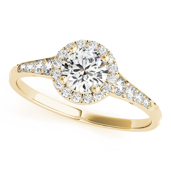 Round Diamond Engagement Ring · 0.70 ct tw