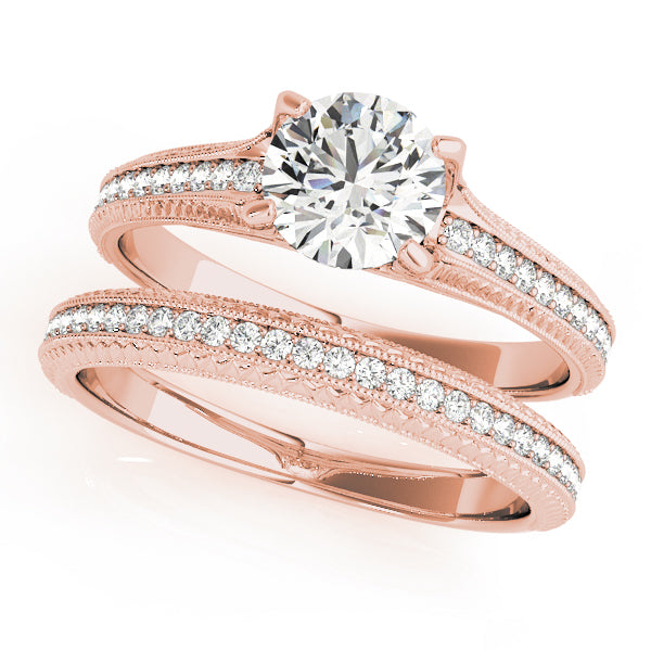 Round Diamond Engagement Ring · 0.76 ct tw