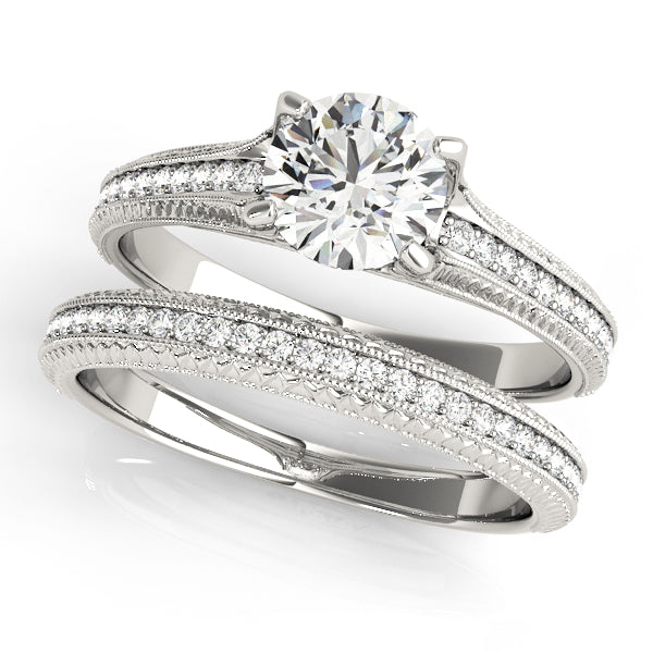 Round Diamond Engagement Ring · 0.76 ct tw