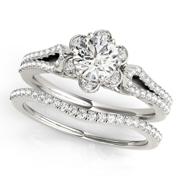 Round Diamond Engagement Ring · 0.46 ct tw