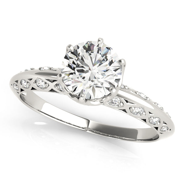 Round Diamond Engagement Ring · 0.29 ct tw