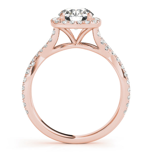 Round Diamond Engagement Ring · 0.96 ct tw