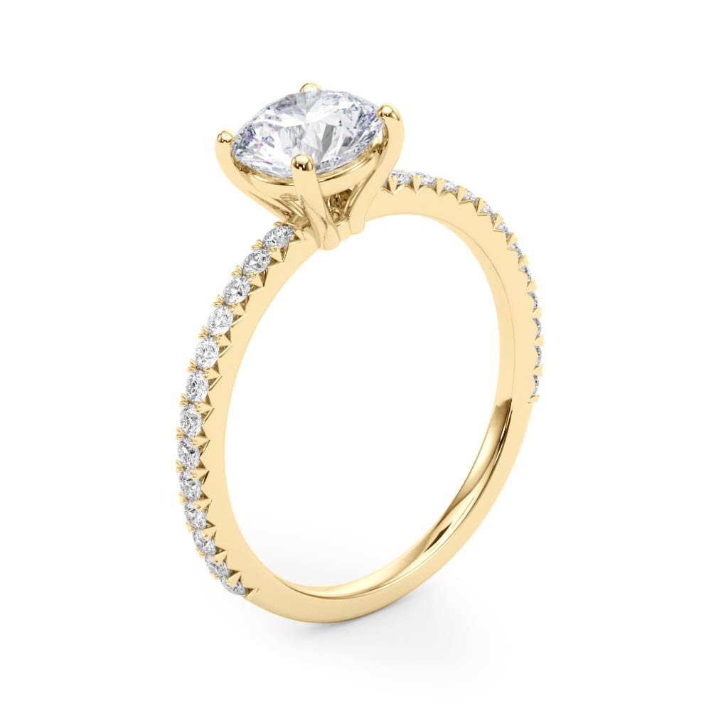 Round Diamond Engagement Ring · 1.76 ct tw