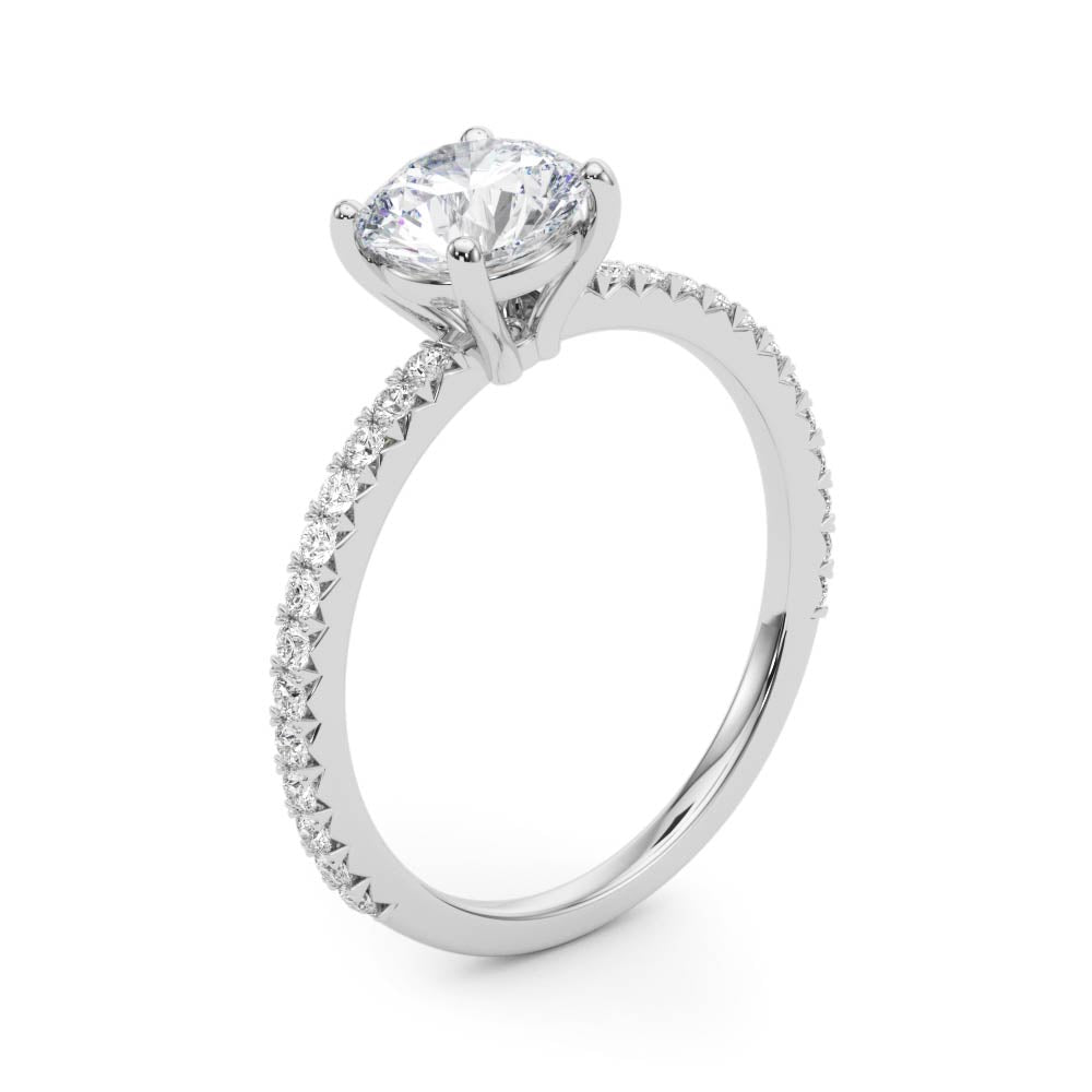 Round Diamond Engagement Ring · 2.76 ct tw