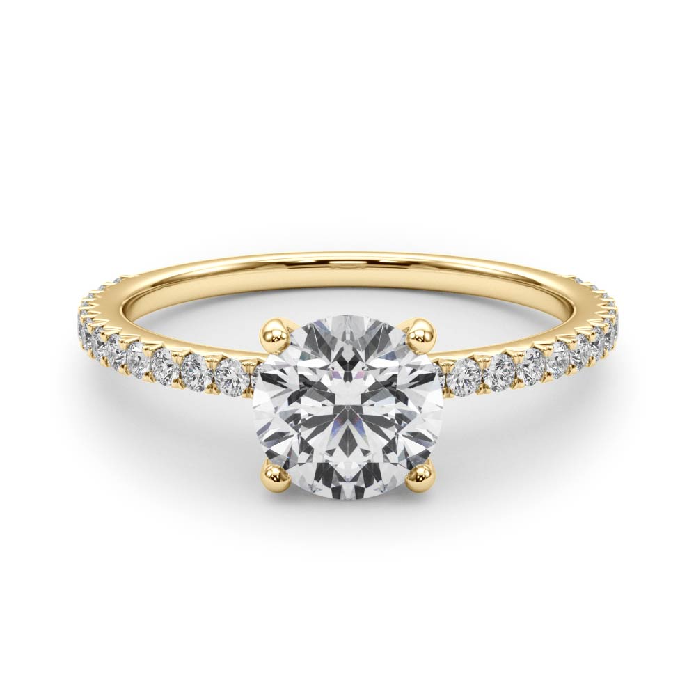 Round Diamond Engagement Ring · 2.76 ct tw