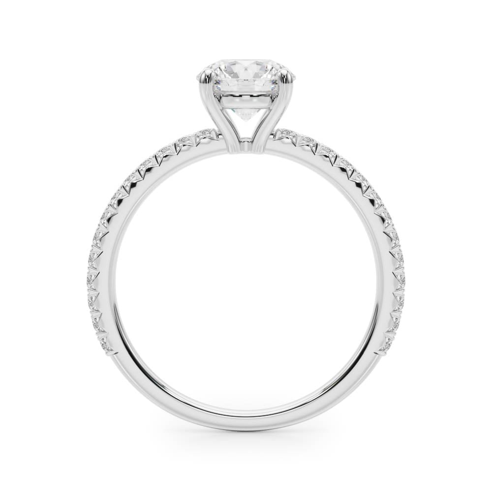 Round Diamond Engagement Ring · 2.76 ct tw