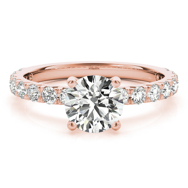 Round Diamond Engagement Ring · 0.98 ct tw