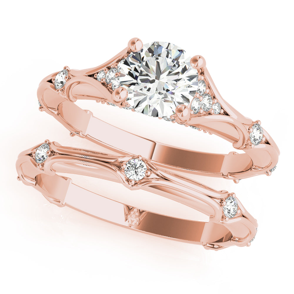 Round Diamond Engagement Ring · 1.05 ct tw