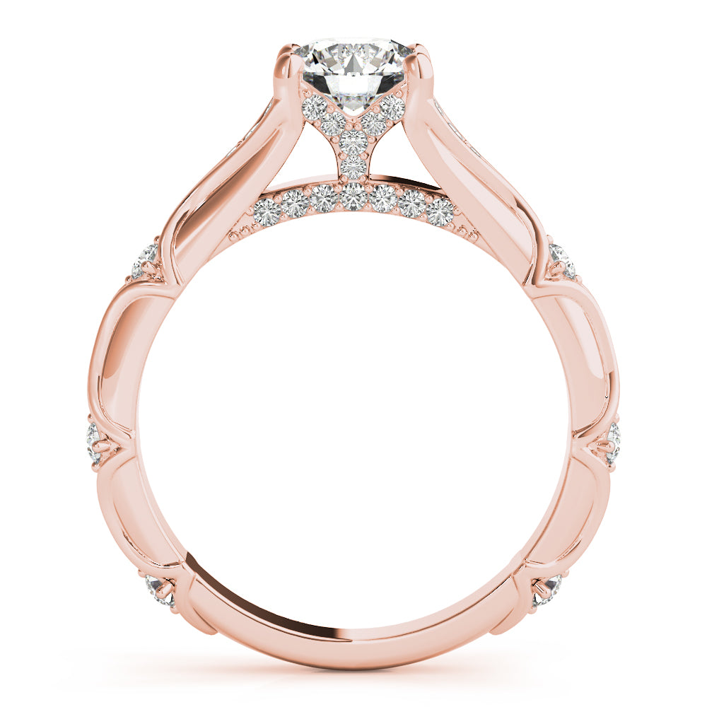 Round Diamond Engagement Ring · 1.05 ct tw