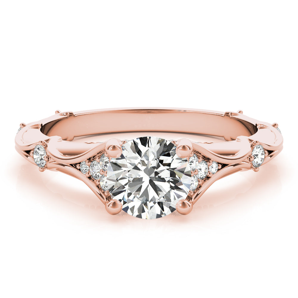 Round Diamond Engagement Ring · 1.05 ct tw