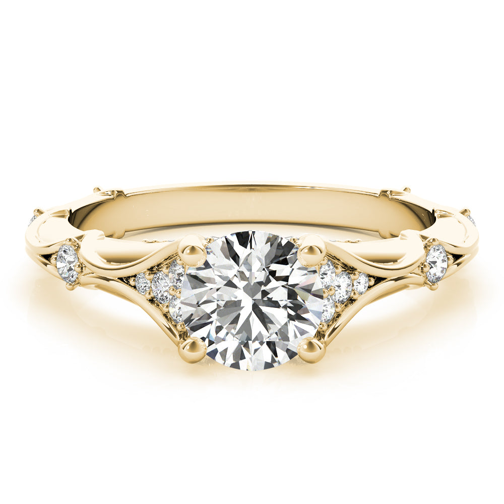 Round Diamond Engagement Ring · 1.05 ct tw