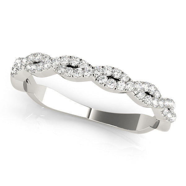Twisted Diamond Fashion Ring · 0.24 ct tw