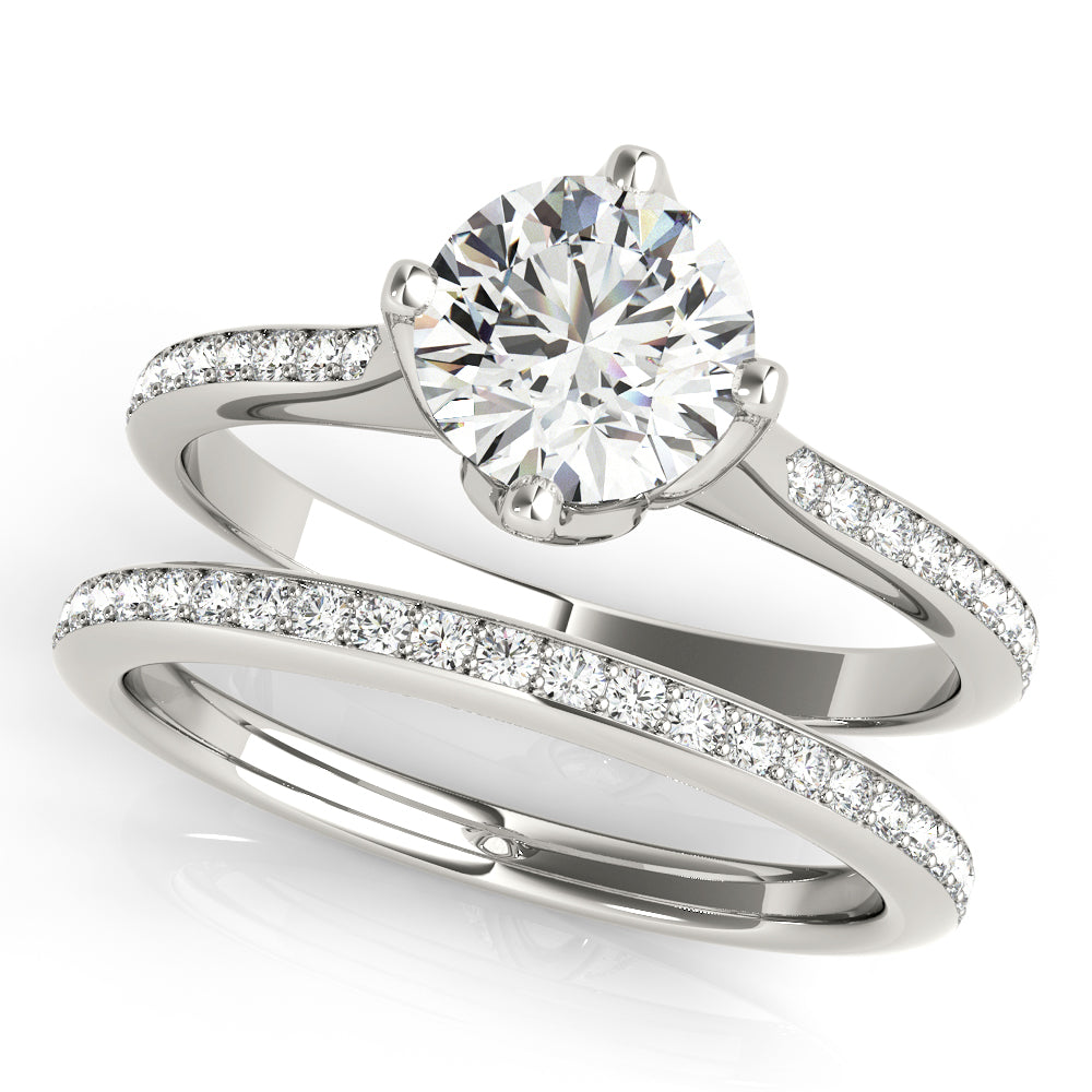 Round Diamond Engagement Ring · 1.37 ct tw
