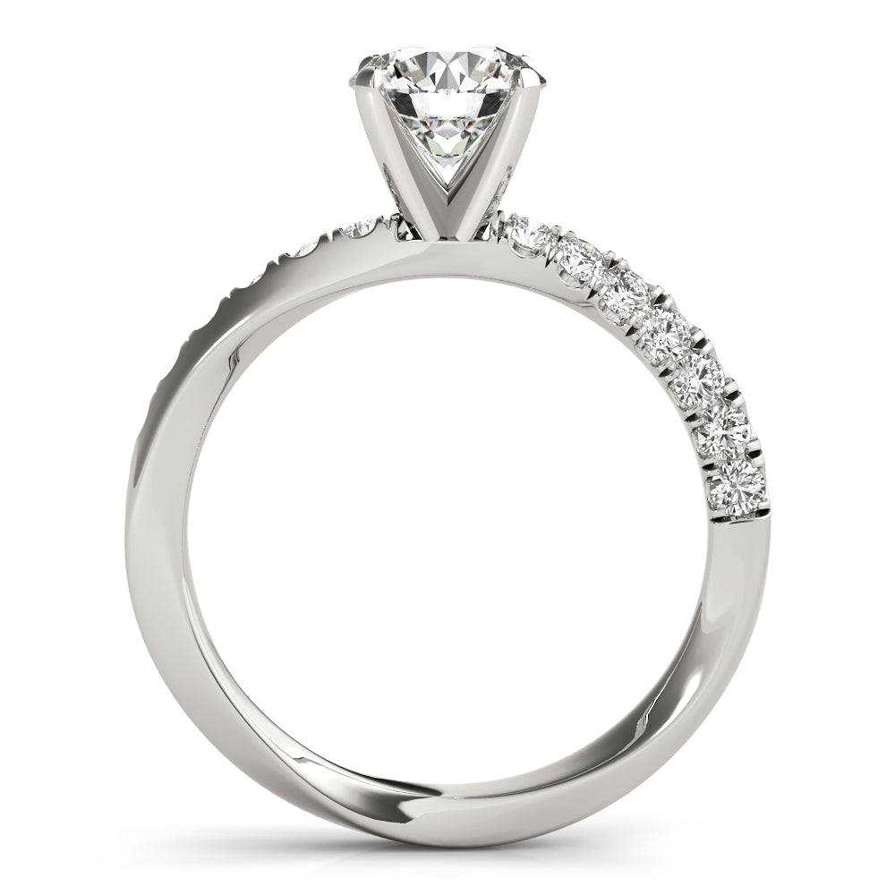 Split Prongs Diamond Engagement Ring · 0.28 ct tw