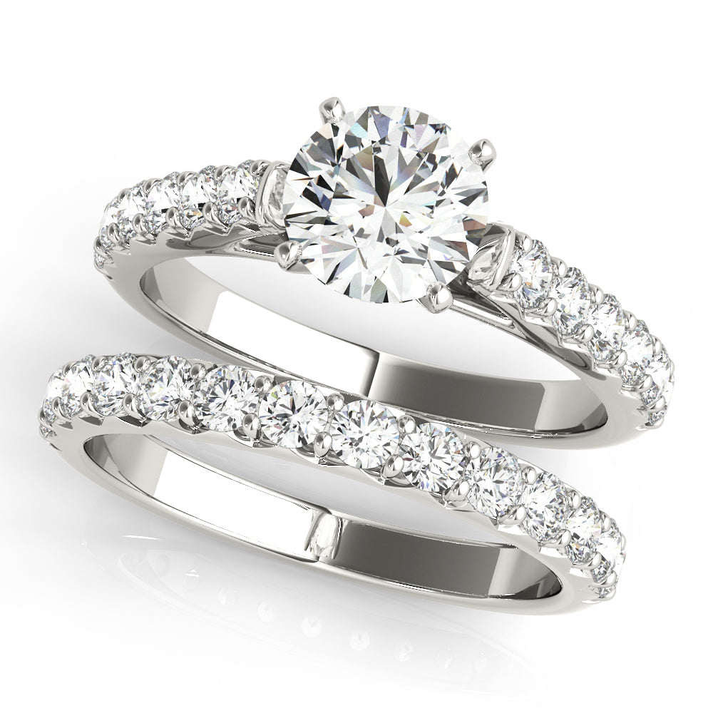 Catherdal Diamond Engagement Ring · 0.48 ct tw
