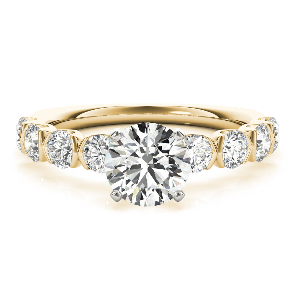 U Prong Diamond Engagement Ring · 0.80 ct tw