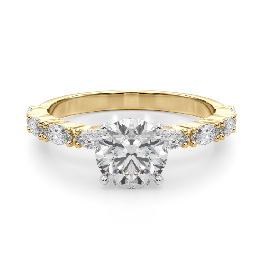 Remountring Diamond Engagement Ring · 0.56 ct tw