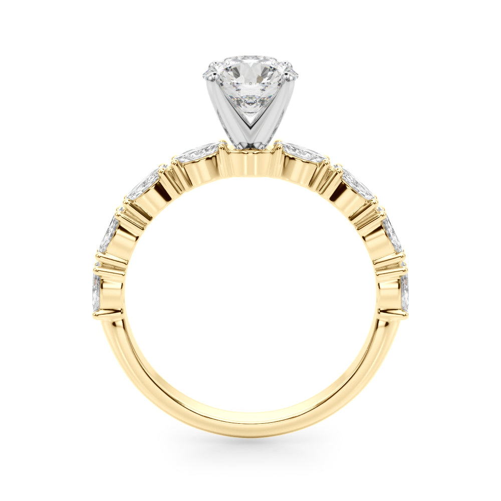 Remountring Diamond Engagement Ring · 0.56 ct tw
