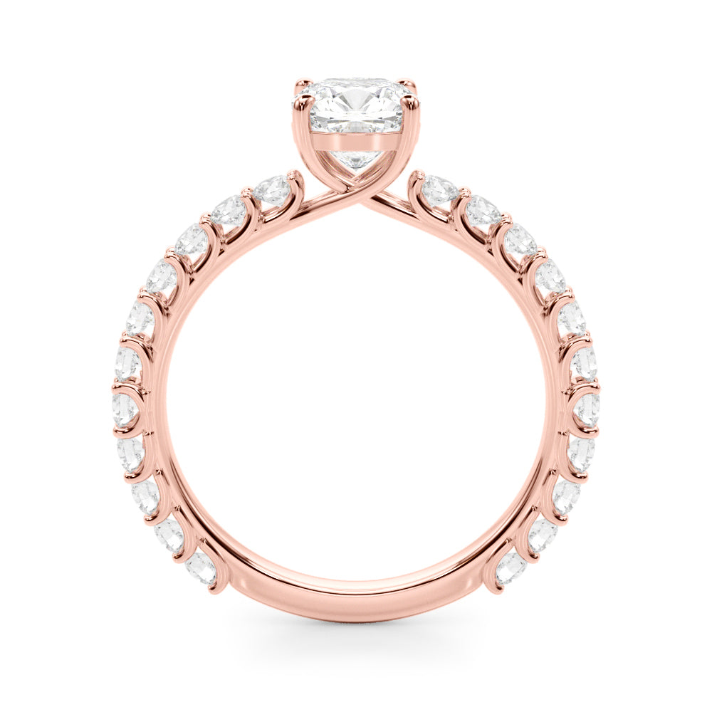 Cushion Diamond Engagement Ring · 0.66 ct tw