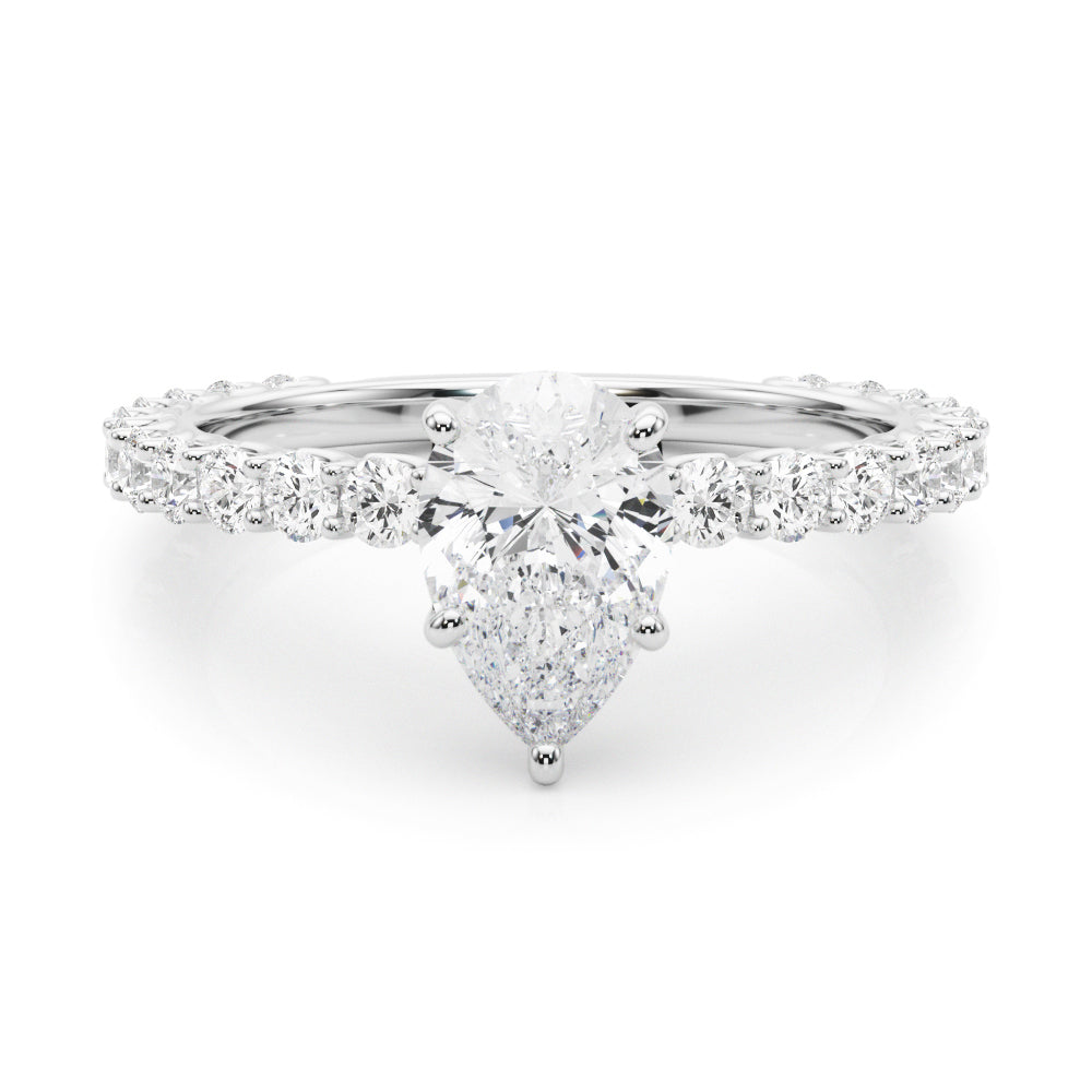 Pear Diamond Engagement Ring · 0.66 ct tw