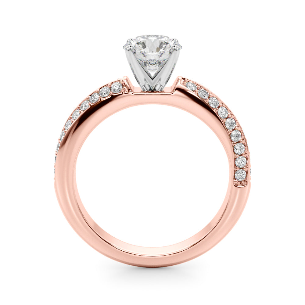 Remount Diamond Engagement Ring · 0.38 ct tw