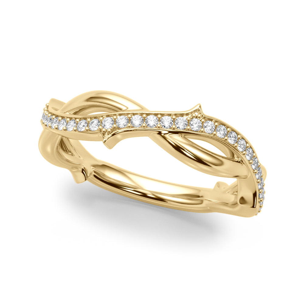 Twisted Diamond Fashion Ring · 0.18 ct tw