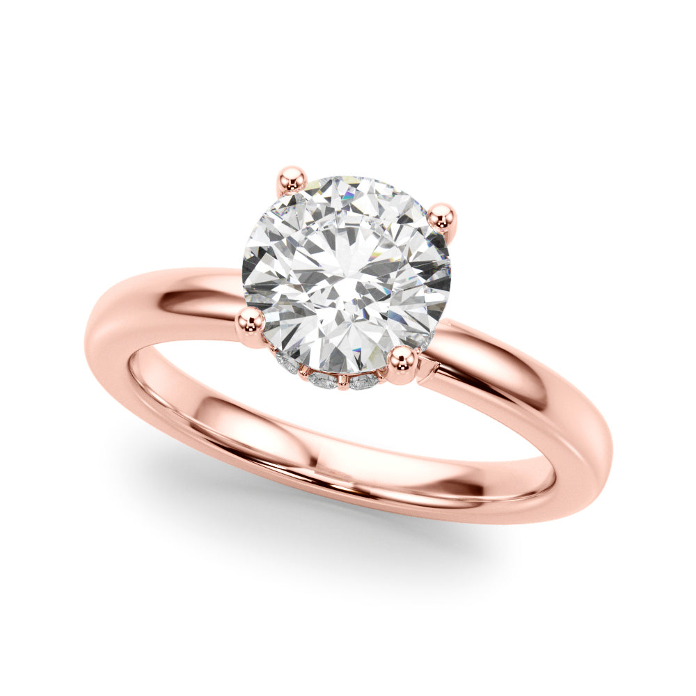 Round Diamond Engagement Ring · 0.92 ct tw