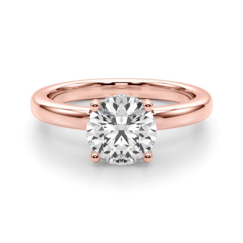 Round Diamond Engagement Ring · 0.92 ct tw