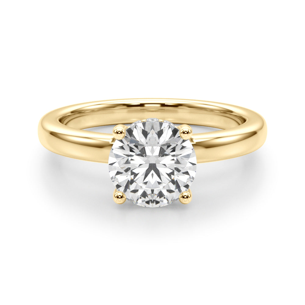Round Diamond Engagement Ring · 0.92 ct tw